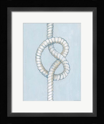 Framed Starboard Knot IV Print