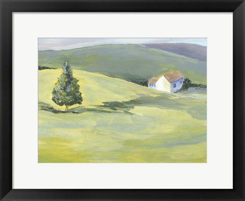 Framed Hillside Vista II Print