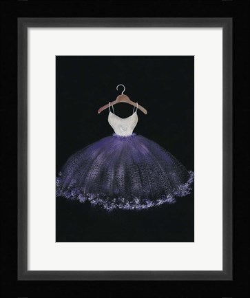 Framed Pastel Tutu I Print