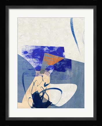 Framed Night Fragment I Print