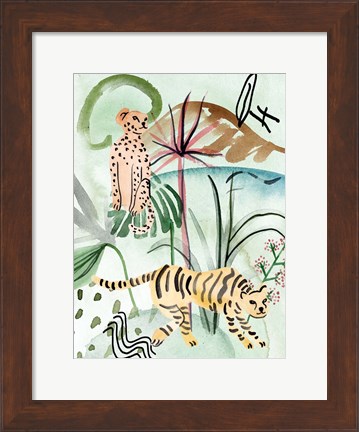 Framed Jungle of Life II Print