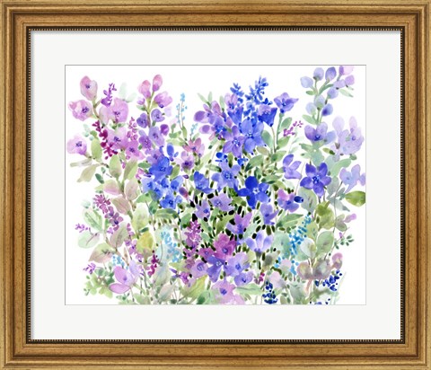 Framed Floral Fragrance I Print