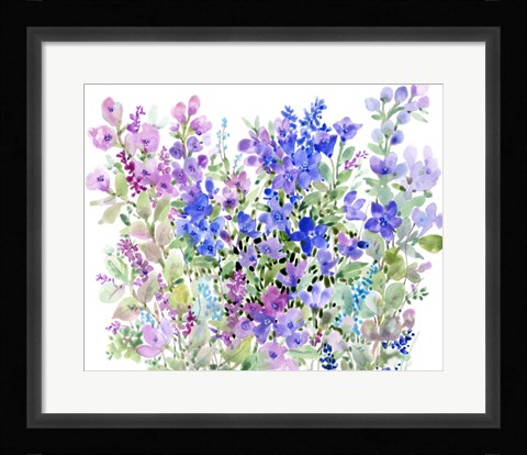 Framed Floral Fragrance I Print