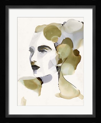 Framed Organic Portrait I Print