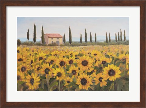Framed Tuscan Memories I Print