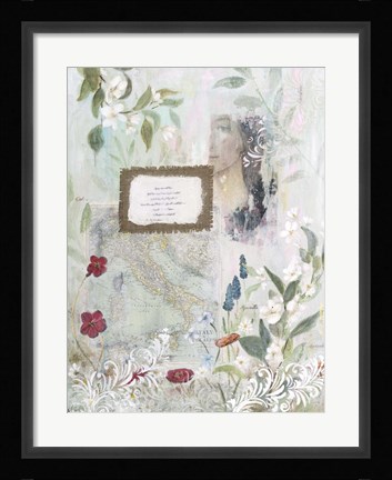 Framed Botticelli's Dream II Print