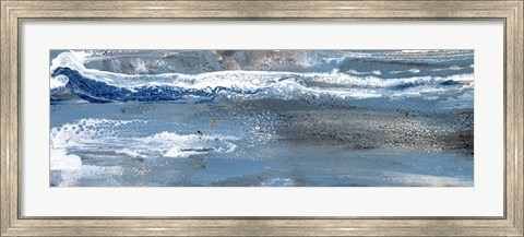 Framed Peaceful Blue II Print