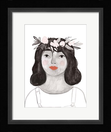 Framed Blossom Crown II Print