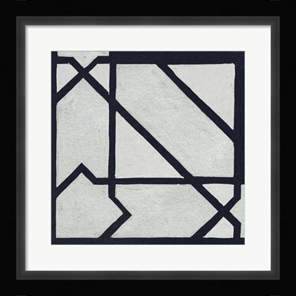 Framed Broken Square IV Print