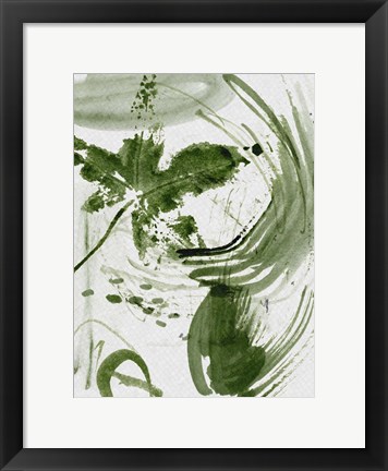 Framed Shades of Forest II Print