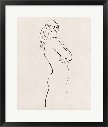 Framed Quiet Mind I Print