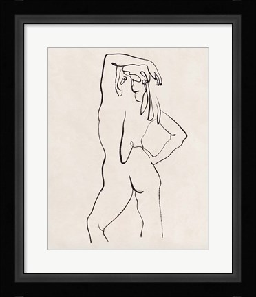 Framed Quiet Mind III Print