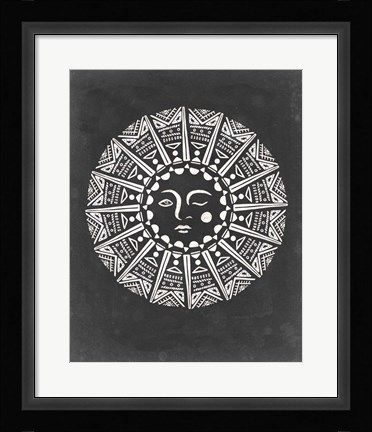 Framed Moon Light I Print