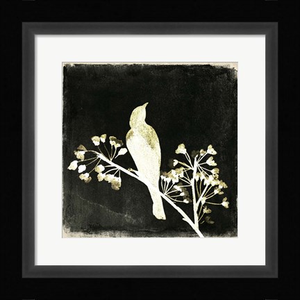 Framed Black Night III Print