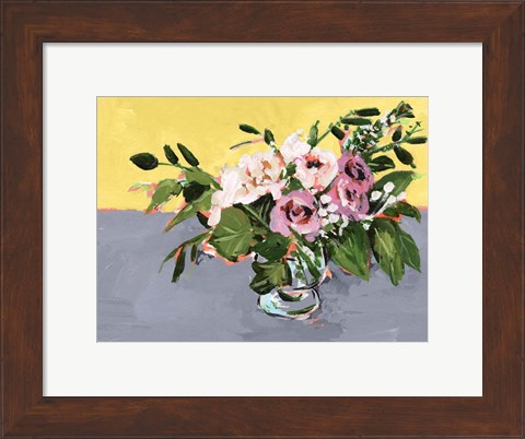 Framed Natural Bouquet I Print