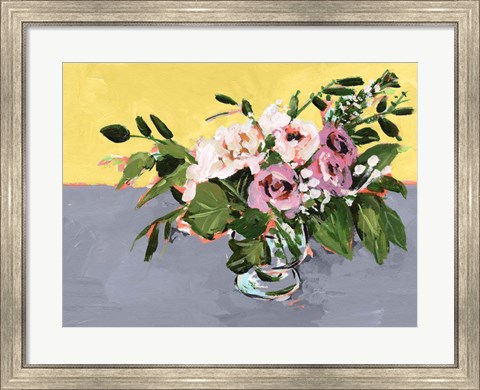 Framed Natural Bouquet I Print