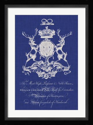 Framed Heraldry Pop II Print