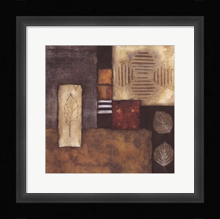 Framed Autumn Abstract II Print