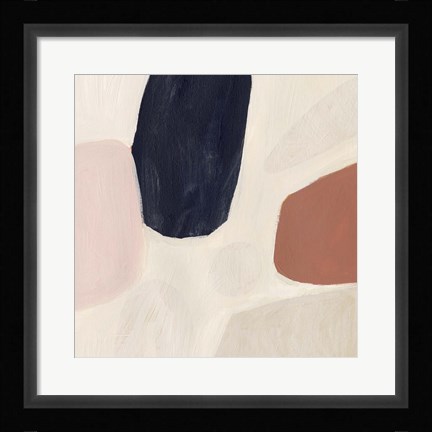 Framed Terracotta Sonata III Print