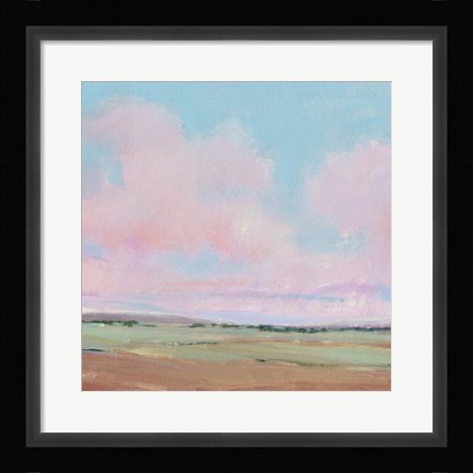 Framed Vivid Landscape III Print