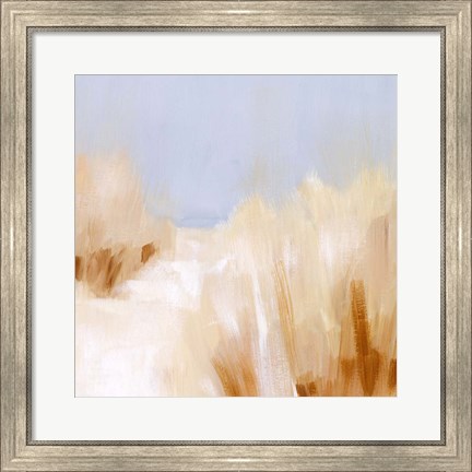 Framed Beach Grass Impression II Print
