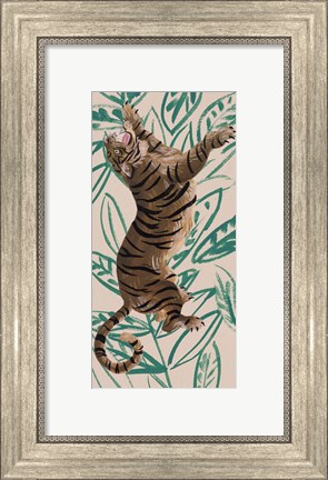 Framed Tigre de Siberie III Print
