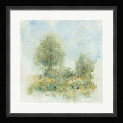 Framed Fluid Landscape II Print