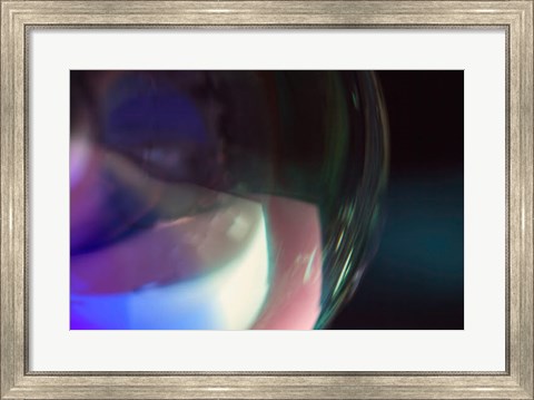 Framed Frozen Bubbles 3 Print