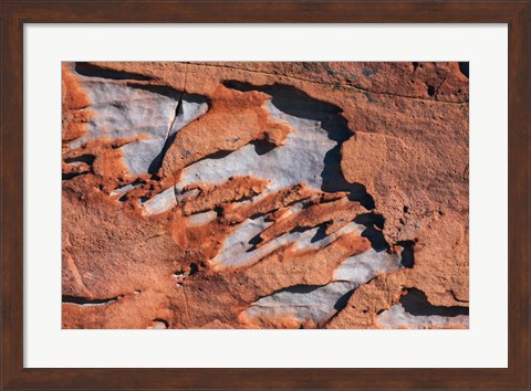 Framed Sandstone Rock Print