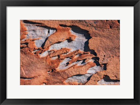 Framed Sandstone Rock Print