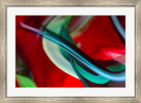 Framed Colorful Background 2 Print