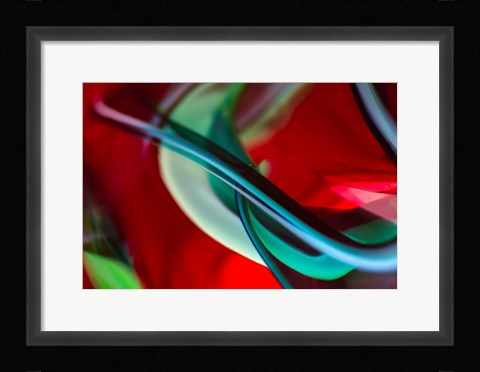 Framed Colorful Background 2 Print