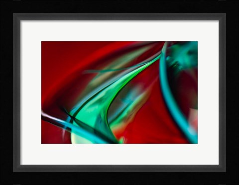 Framed Colorful Background 3 Print