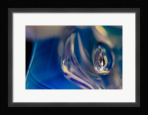 Framed Frozen Bubbles 4 Print