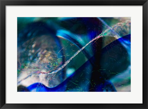 Framed Colorful Abstract Background 1 Print