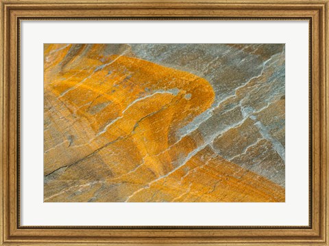 Framed Baja Cresta Flagstones 2 Print