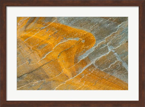 Framed Baja Cresta Flagstones 2 Print