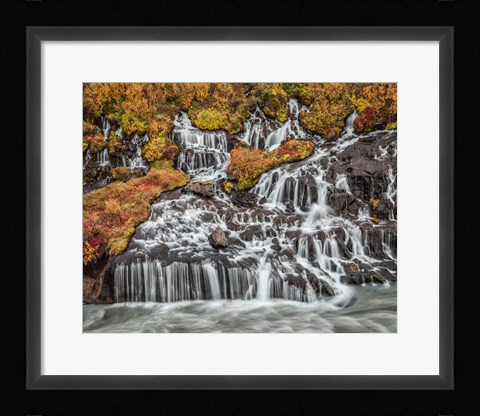 Framed Iceland, Bjarnafoss Print