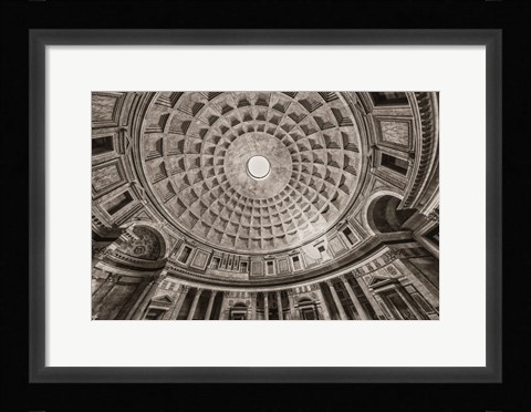 Framed Italy, Pantheon Print