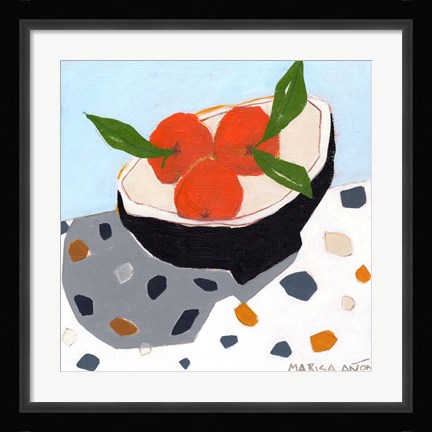 Framed Valencia Late Print