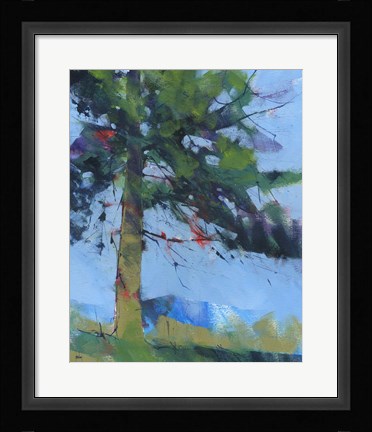 Framed Gilfach Pine Print