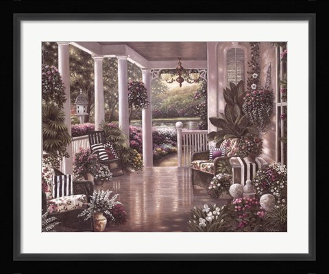 Framed Sunday Afternoon II Print