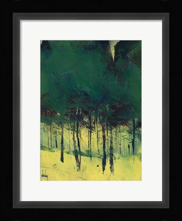Framed Pine Copse Print