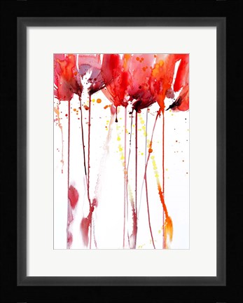 Framed Tangerine Tango 2 Print