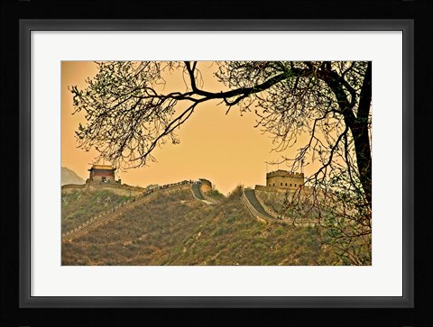Framed Ancient Walls Print