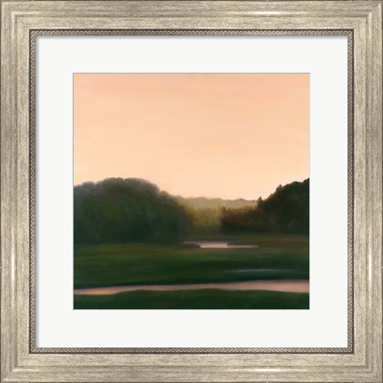 Framed Pink River Print
