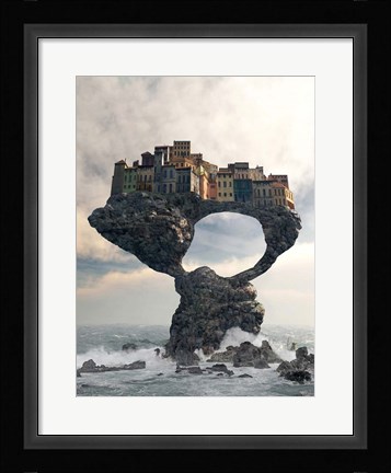 Framed Precarious Print