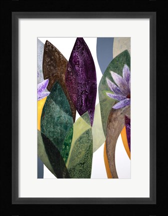 Framed Jardin Eterno 3 Print