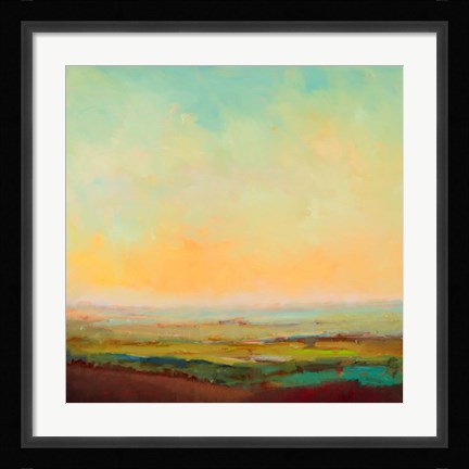 Framed Pink Edge Print