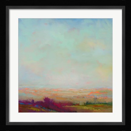 Framed Turns Red Print